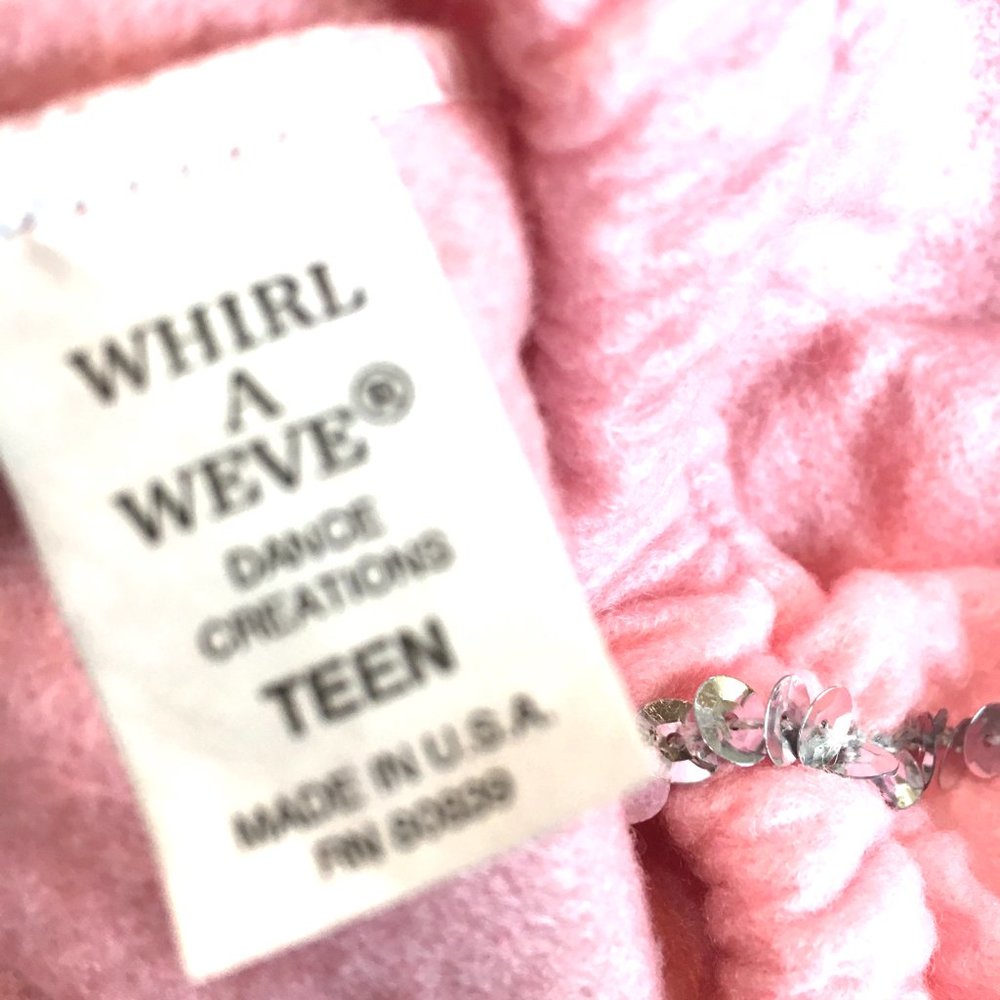 50’s Pink Poodle Felt Skirt Childs New Old Stock NWOT - Picture 6 of 6